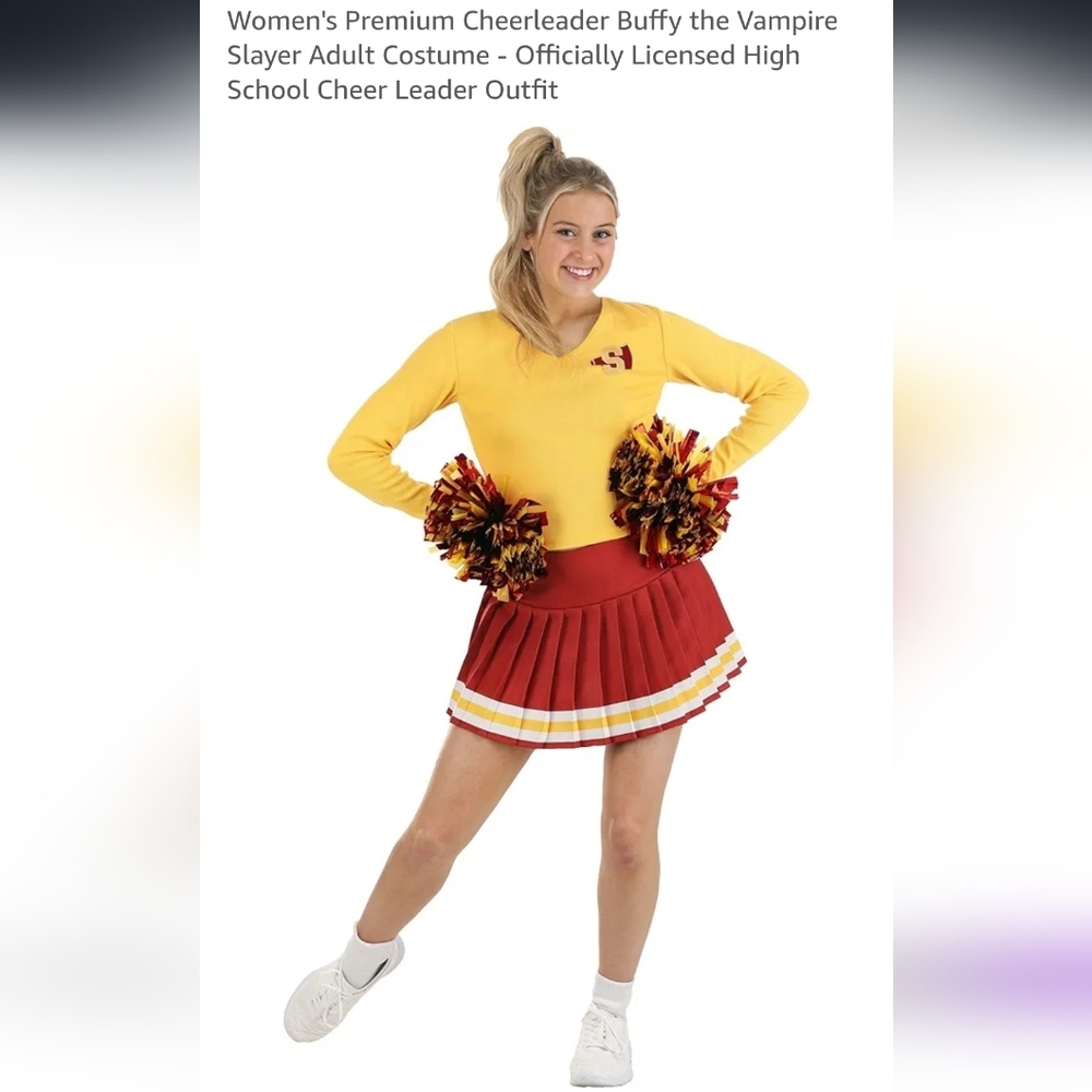 Adult Buffy The Vampire Slayer Cheerleader Costume